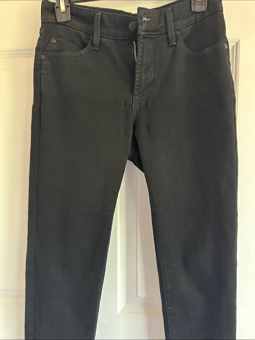 Black Women’s Slim Jeans - Classic Black Denim - Picture 6 of 6